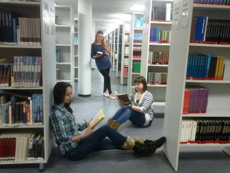 Uncomfortable.library.floor